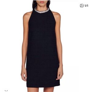 NWT Sandro Dorinna Mini Tweed Dress